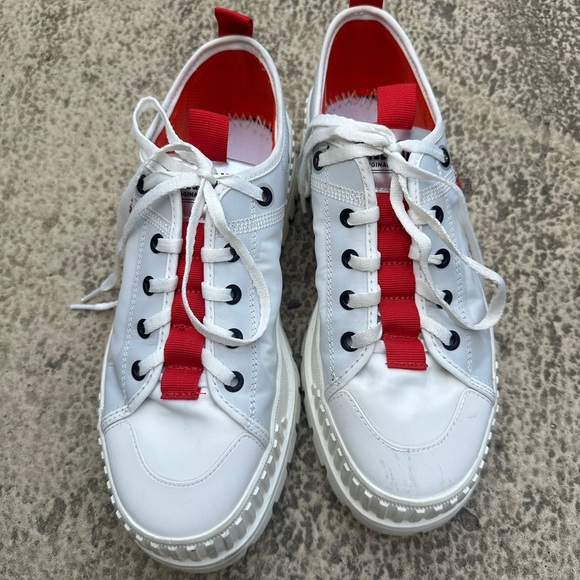 Palladium platform white & red sneakers ⚡️ - Picture 3 of 6